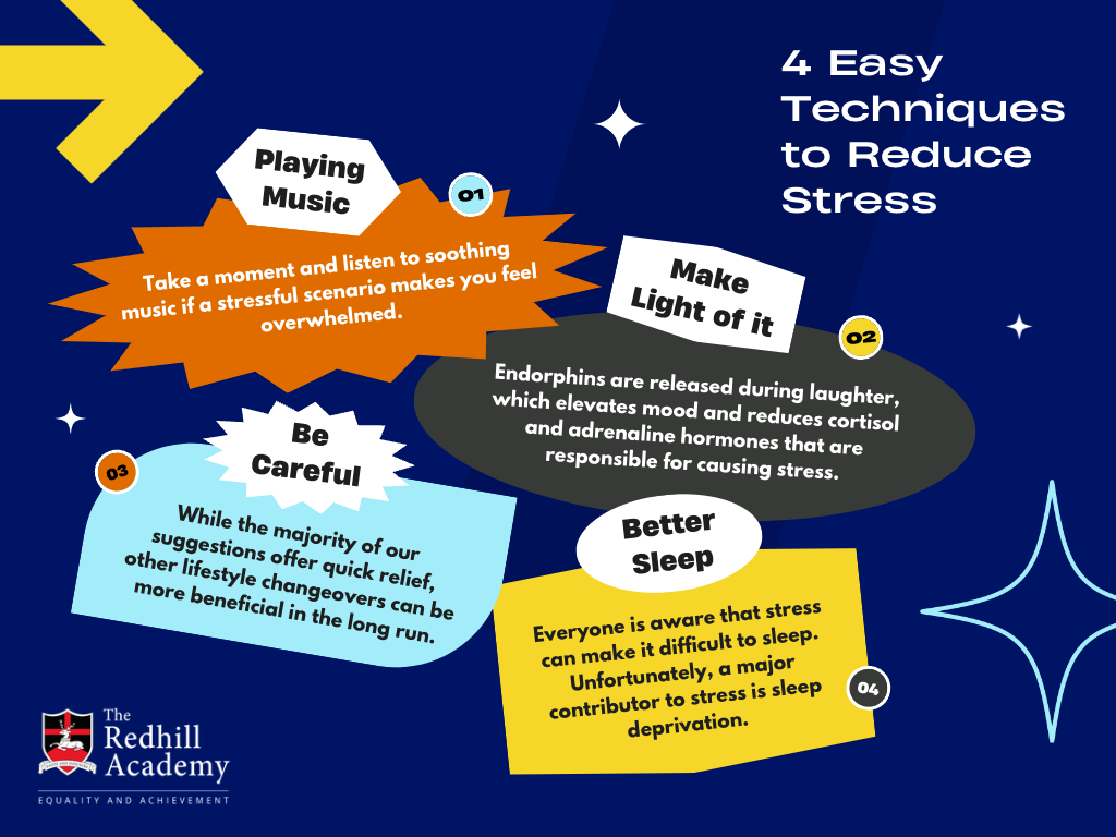 Stress reduction tips
