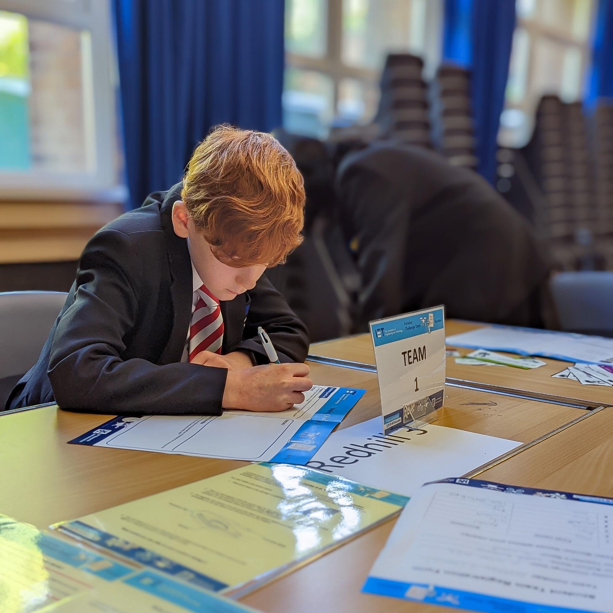 Redhill students at the Faraday Challenge 2022