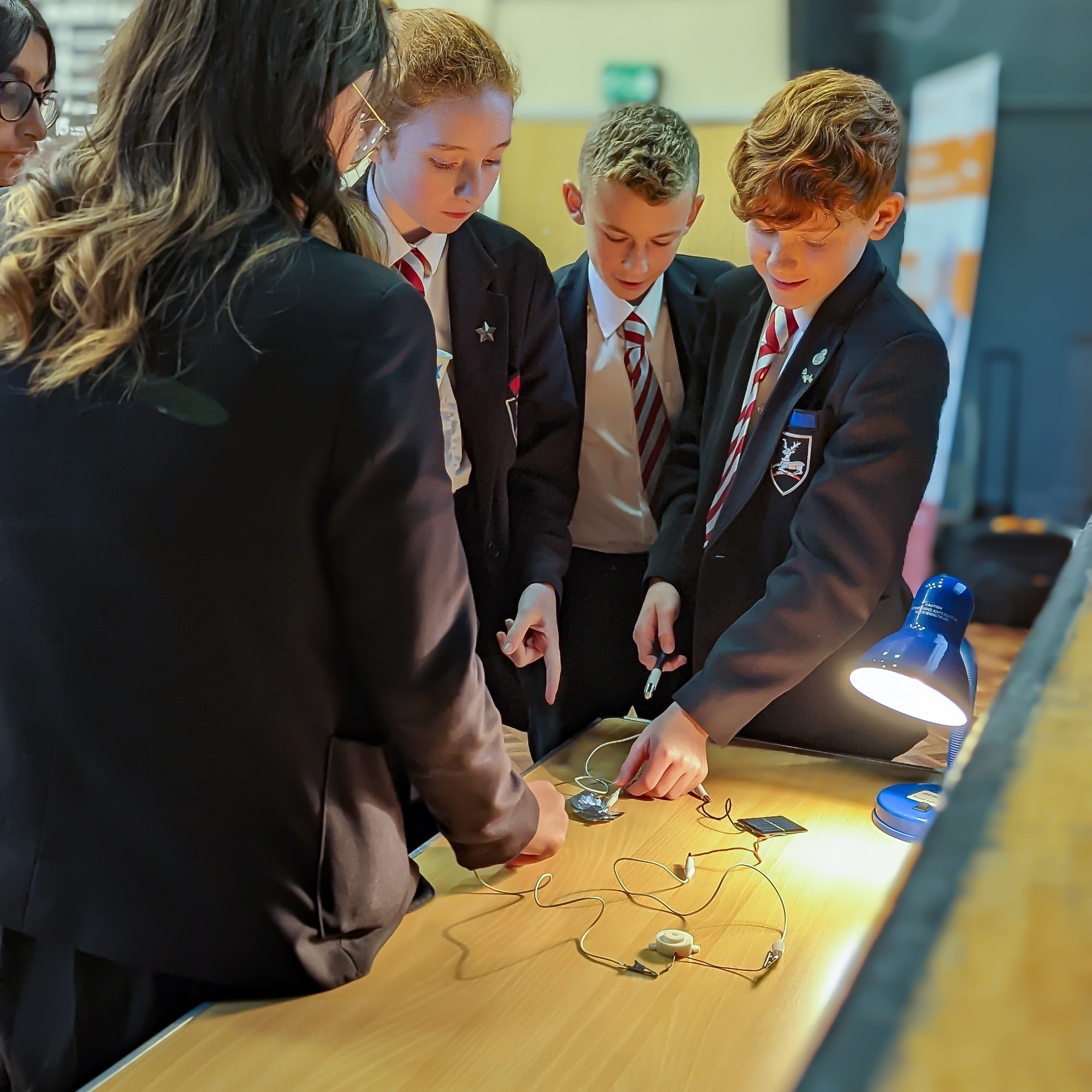 Redhill students at the Faraday Challenge 2022