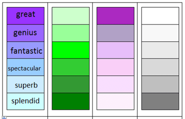 Building Vocabulary Grid