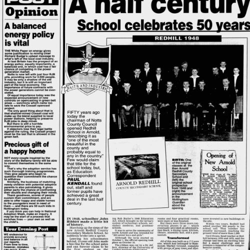 Redhill News Clipping 1998